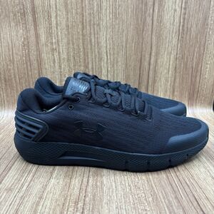 Under Armour Charged Rogue 3021225-001 Black Running Sneakers Men's Size 14 NEW